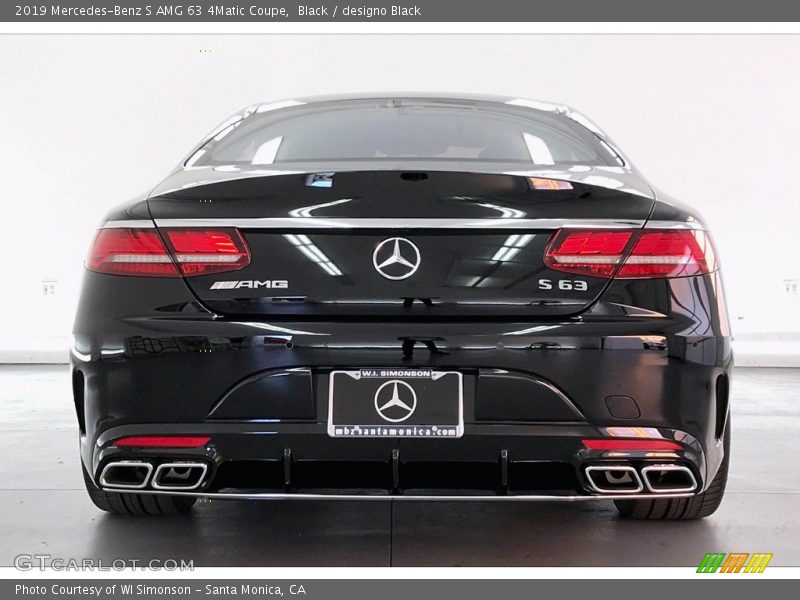 Black / designo Black 2019 Mercedes-Benz S AMG 63 4Matic Coupe