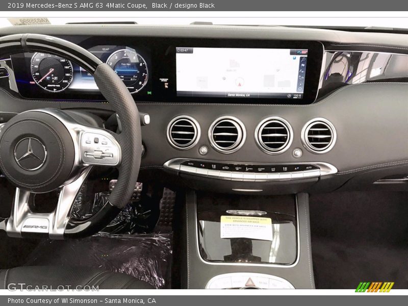 Black / designo Black 2019 Mercedes-Benz S AMG 63 4Matic Coupe