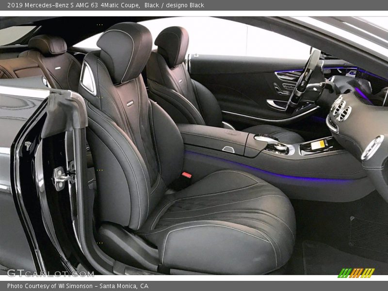 Black / designo Black 2019 Mercedes-Benz S AMG 63 4Matic Coupe