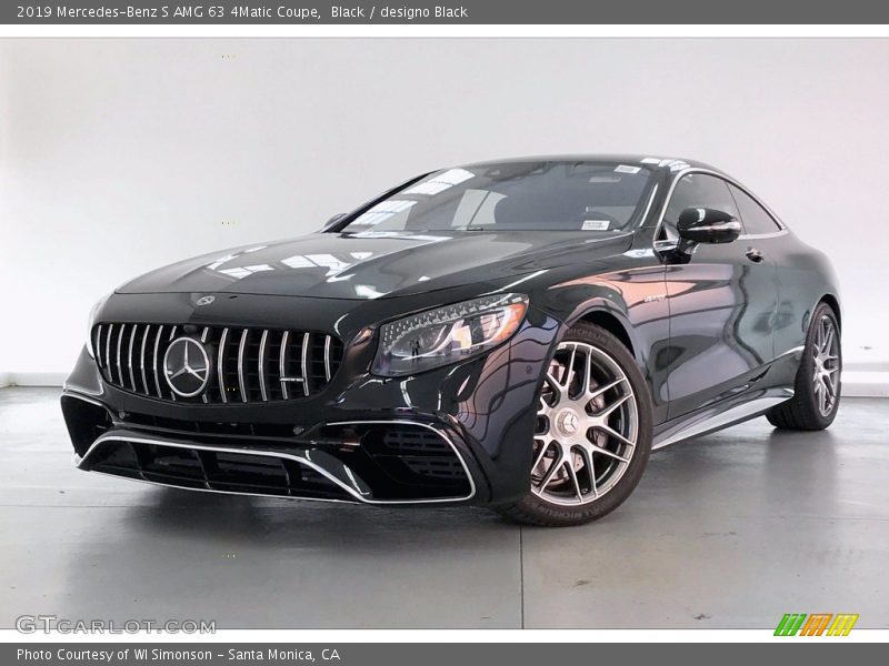Black / designo Black 2019 Mercedes-Benz S AMG 63 4Matic Coupe