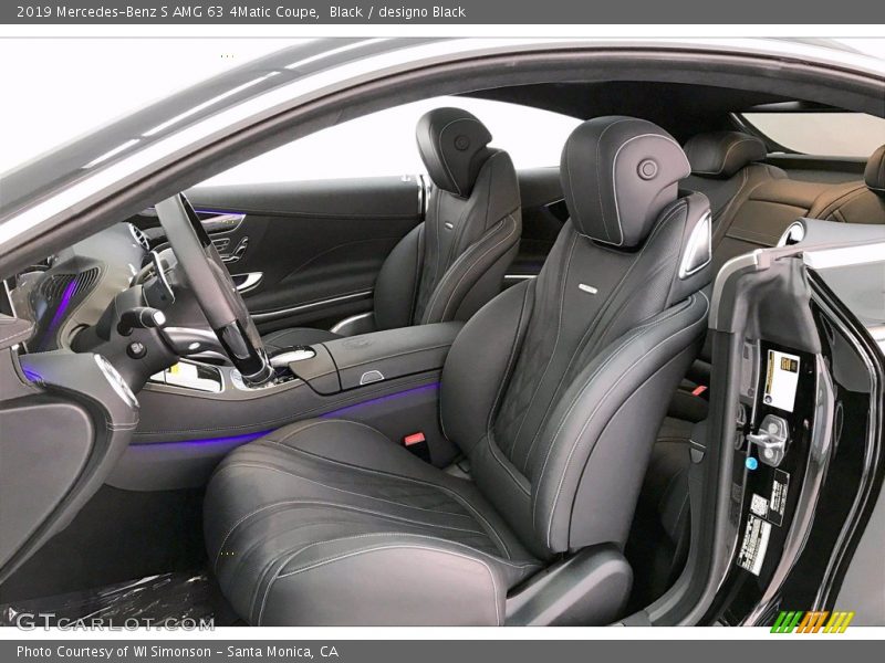 Black / designo Black 2019 Mercedes-Benz S AMG 63 4Matic Coupe