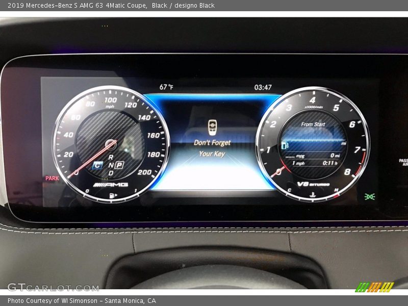 Black / designo Black 2019 Mercedes-Benz S AMG 63 4Matic Coupe