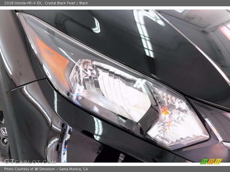 Crystal Black Pearl / Black 2018 Honda HR-V EX