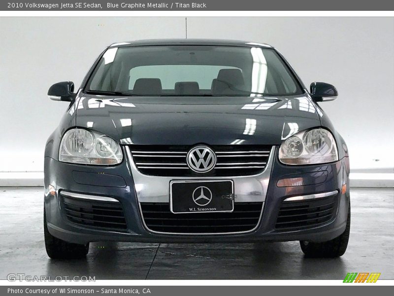 Blue Graphite Metallic / Titan Black 2010 Volkswagen Jetta SE Sedan