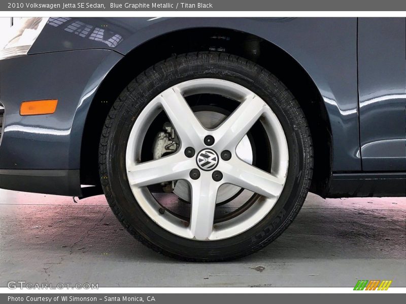 Blue Graphite Metallic / Titan Black 2010 Volkswagen Jetta SE Sedan
