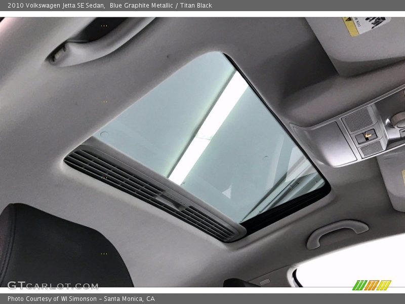 Blue Graphite Metallic / Titan Black 2010 Volkswagen Jetta SE Sedan