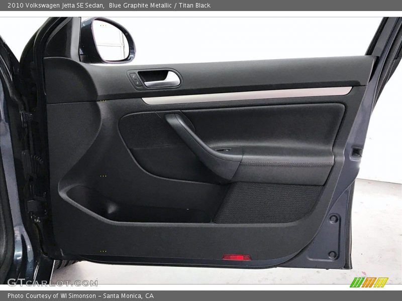 Blue Graphite Metallic / Titan Black 2010 Volkswagen Jetta SE Sedan