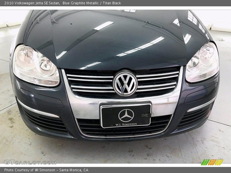 Blue Graphite Metallic / Titan Black 2010 Volkswagen Jetta SE Sedan