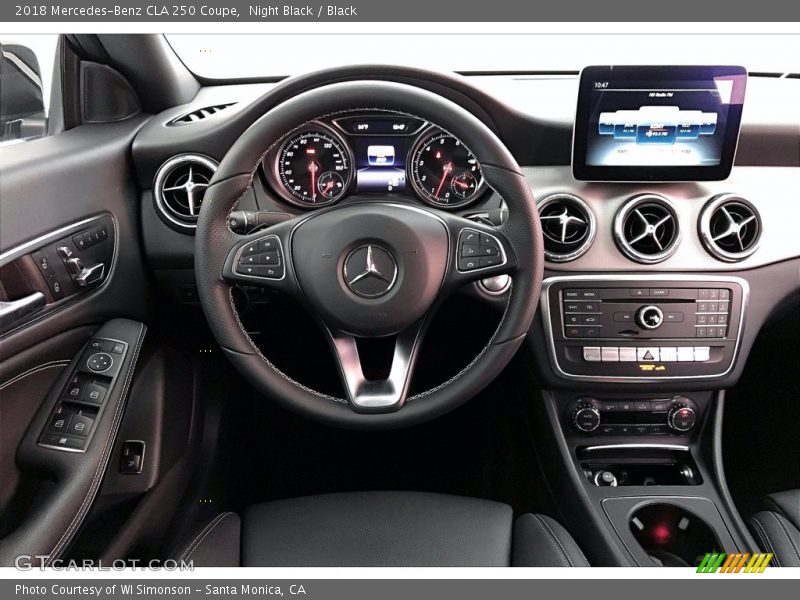 Night Black / Black 2018 Mercedes-Benz CLA 250 Coupe