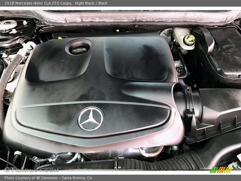 Night Black / Black 2018 Mercedes-Benz CLA 250 Coupe