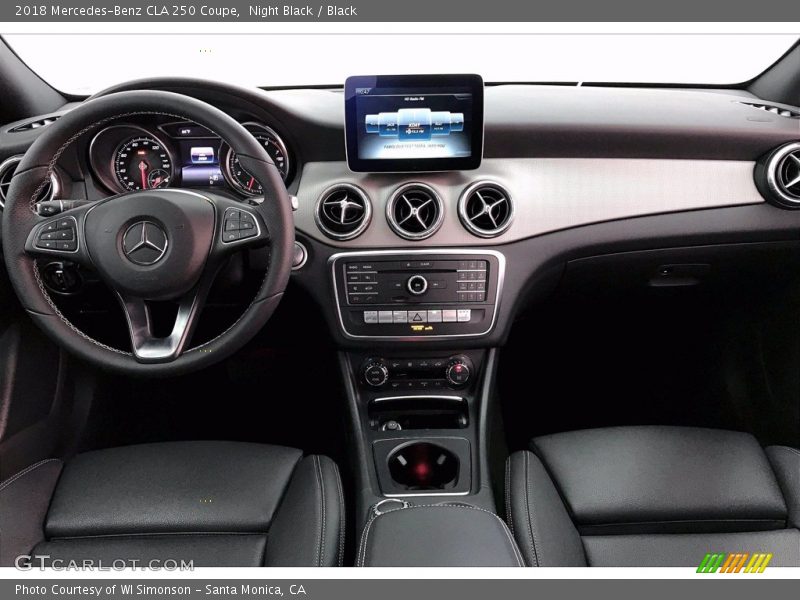 Night Black / Black 2018 Mercedes-Benz CLA 250 Coupe