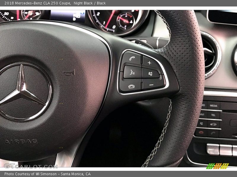 Night Black / Black 2018 Mercedes-Benz CLA 250 Coupe