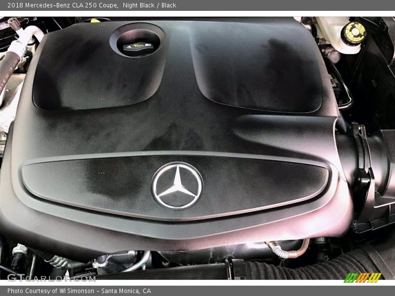 Night Black / Black 2018 Mercedes-Benz CLA 250 Coupe