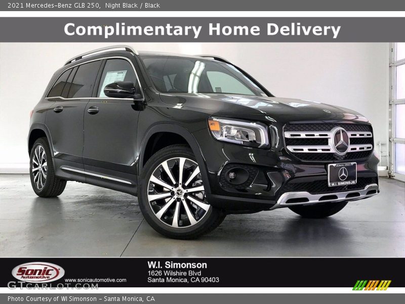Night Black / Black 2021 Mercedes-Benz GLB 250