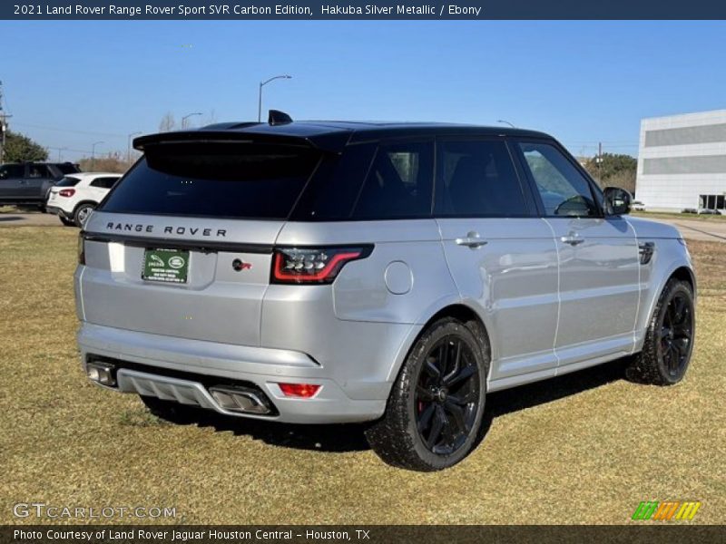 Hakuba Silver Metallic / Ebony 2021 Land Rover Range Rover Sport SVR Carbon Edition
