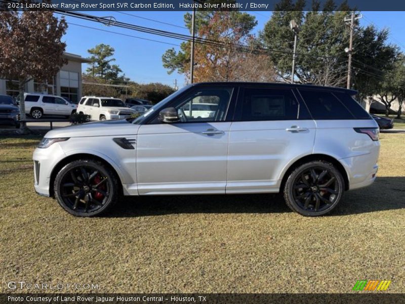  2021 Range Rover Sport SVR Carbon Edition Hakuba Silver Metallic