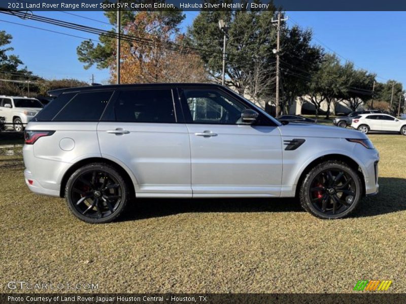  2021 Range Rover Sport SVR Carbon Edition Hakuba Silver Metallic