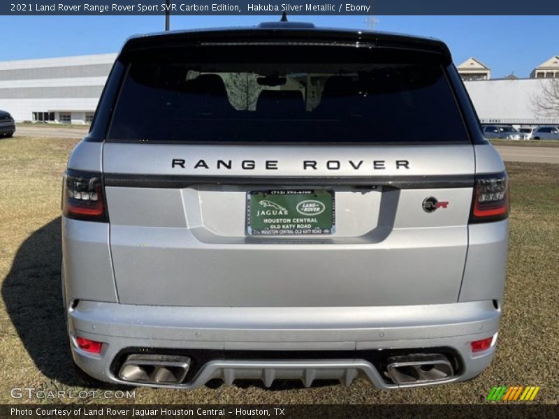 Hakuba Silver Metallic / Ebony 2021 Land Rover Range Rover Sport SVR Carbon Edition