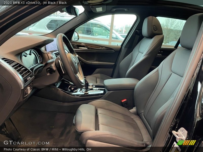 Jet Black / Black 2021 BMW X3 xDrive30i