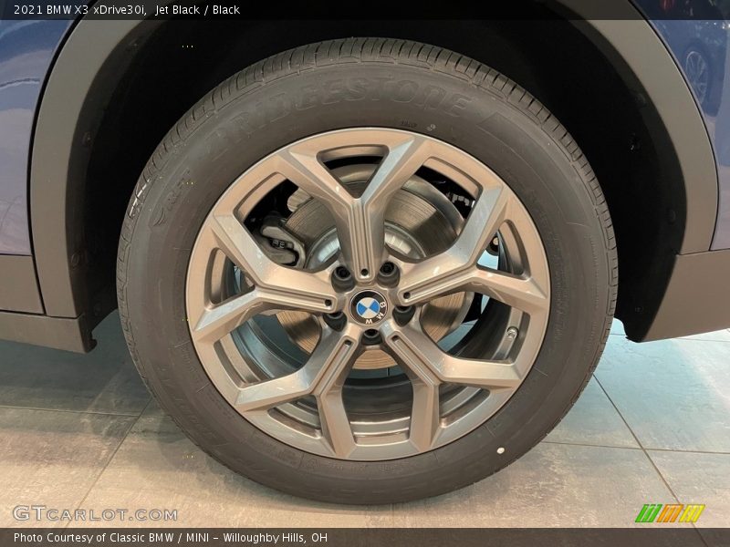 Jet Black / Black 2021 BMW X3 xDrive30i