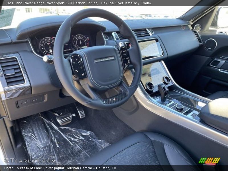  2021 Range Rover Sport SVR Carbon Edition Ebony Interior