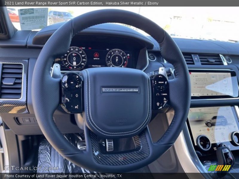  2021 Range Rover Sport SVR Carbon Edition Steering Wheel