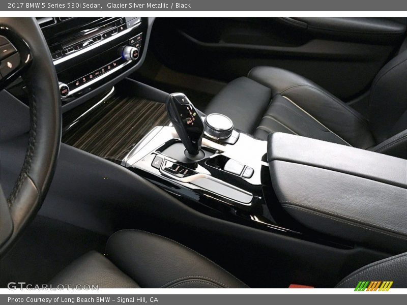 Glacier Silver Metallic / Black 2017 BMW 5 Series 530i Sedan