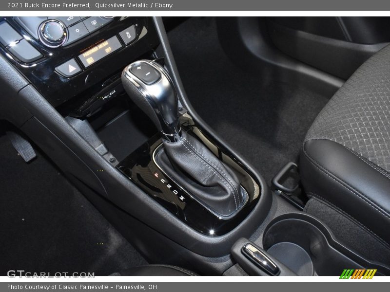 Quicksilver Metallic / Ebony 2021 Buick Encore Preferred