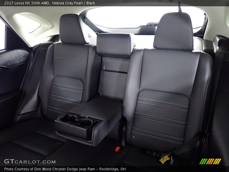 Nebula Gray Pearl / Black 2017 Lexus NX 300h AWD