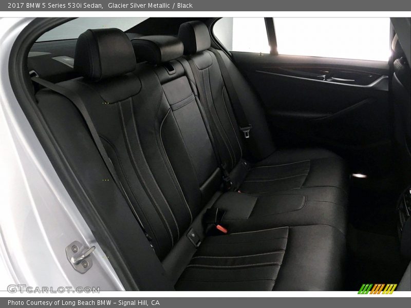 Glacier Silver Metallic / Black 2017 BMW 5 Series 530i Sedan