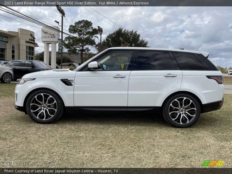 Fuji White / Almond/Espresso 2021 Land Rover Range Rover Sport HSE Silver Edition