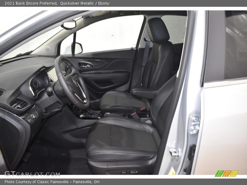 Quicksilver Metallic / Ebony 2021 Buick Encore Preferred