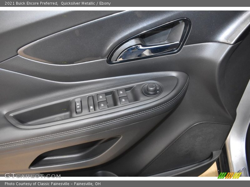 Quicksilver Metallic / Ebony 2021 Buick Encore Preferred