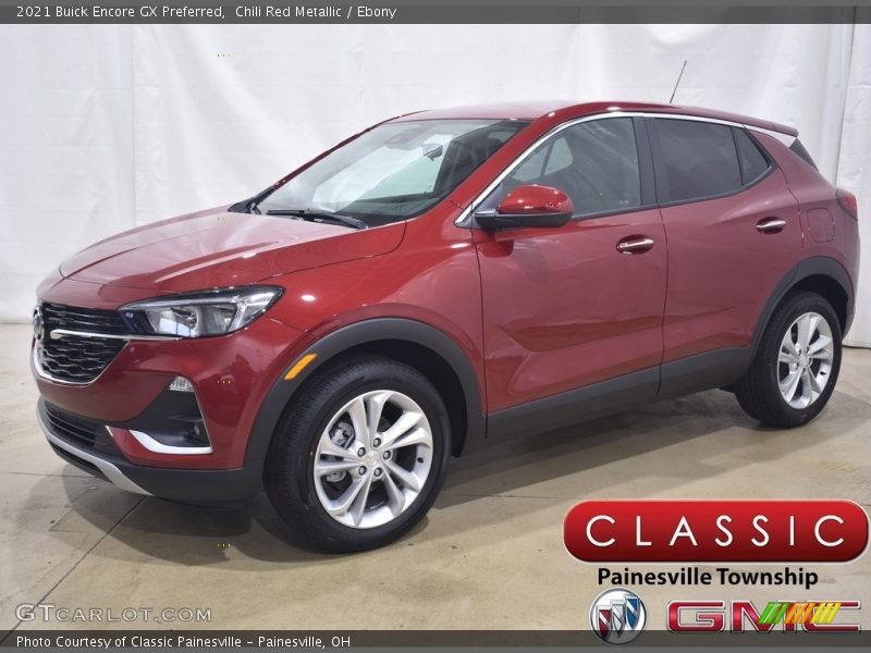 Chili Red Metallic / Ebony 2021 Buick Encore GX Preferred