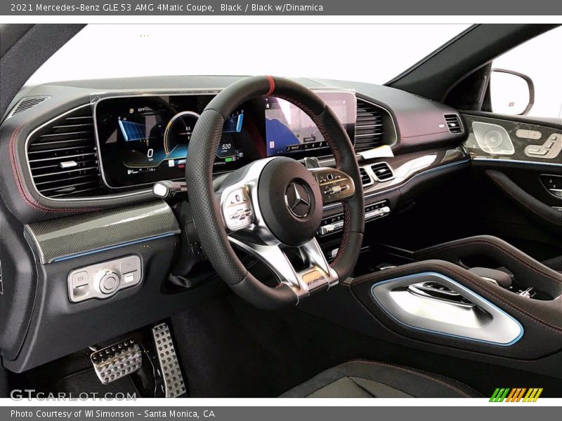 Black / Black w/Dinamica 2021 Mercedes-Benz GLE 53 AMG 4Matic Coupe