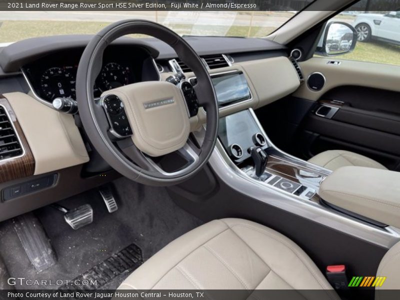 Fuji White / Almond/Espresso 2021 Land Rover Range Rover Sport HSE Silver Edition