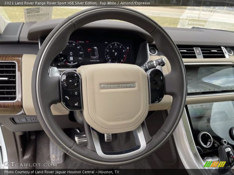 Fuji White / Almond/Espresso 2021 Land Rover Range Rover Sport HSE Silver Edition