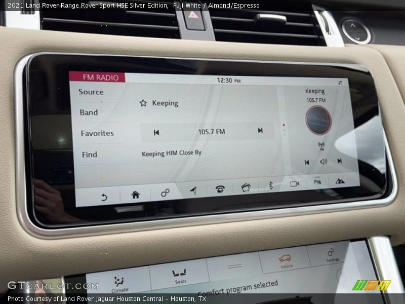 Fuji White / Almond/Espresso 2021 Land Rover Range Rover Sport HSE Silver Edition