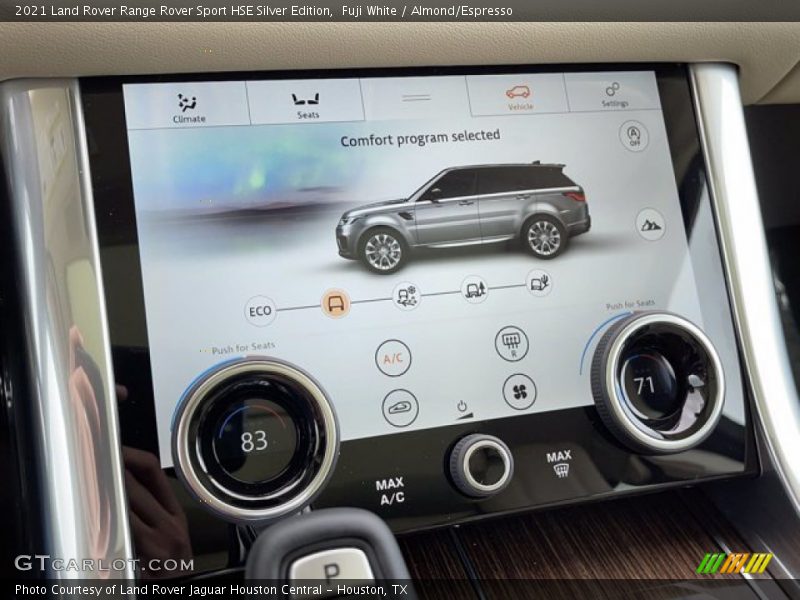 Fuji White / Almond/Espresso 2021 Land Rover Range Rover Sport HSE Silver Edition