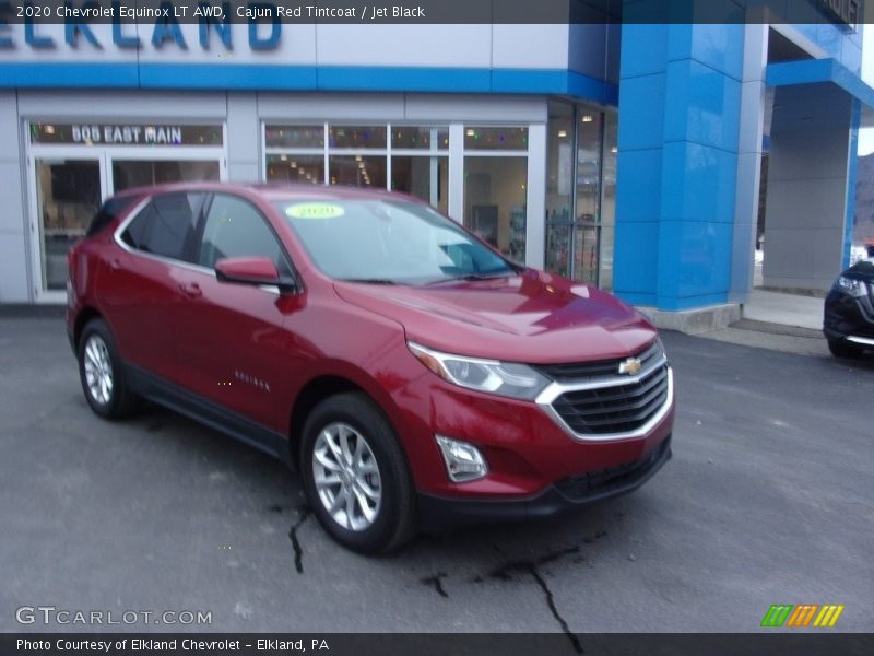 Cajun Red Tintcoat / Jet Black 2020 Chevrolet Equinox LT AWD