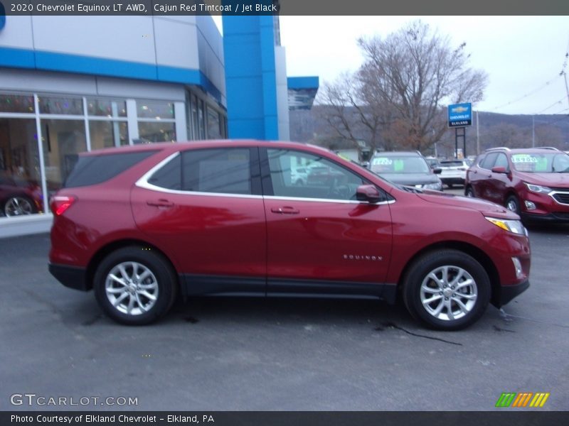 Cajun Red Tintcoat / Jet Black 2020 Chevrolet Equinox LT AWD