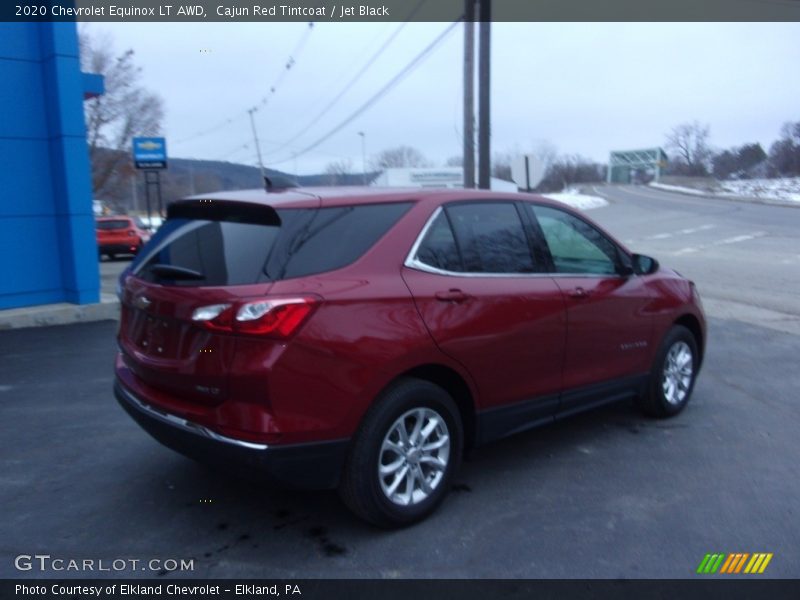 Cajun Red Tintcoat / Jet Black 2020 Chevrolet Equinox LT AWD