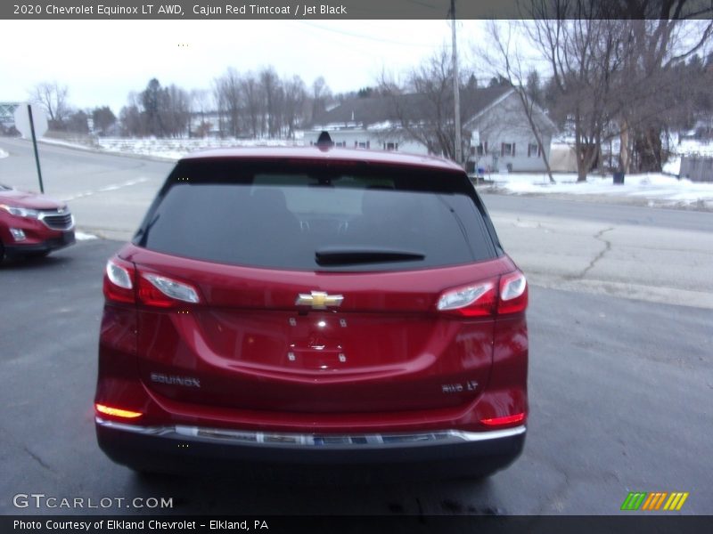 Cajun Red Tintcoat / Jet Black 2020 Chevrolet Equinox LT AWD