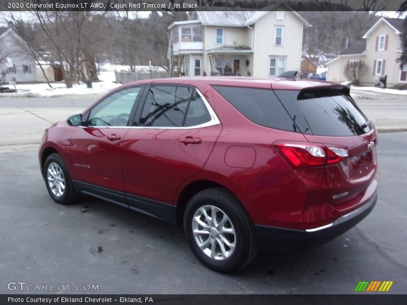 Cajun Red Tintcoat / Jet Black 2020 Chevrolet Equinox LT AWD