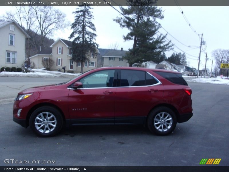 Cajun Red Tintcoat / Jet Black 2020 Chevrolet Equinox LT AWD