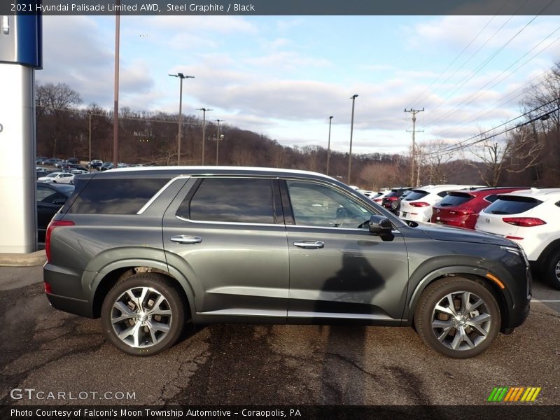 Steel Graphite / Black 2021 Hyundai Palisade Limited AWD