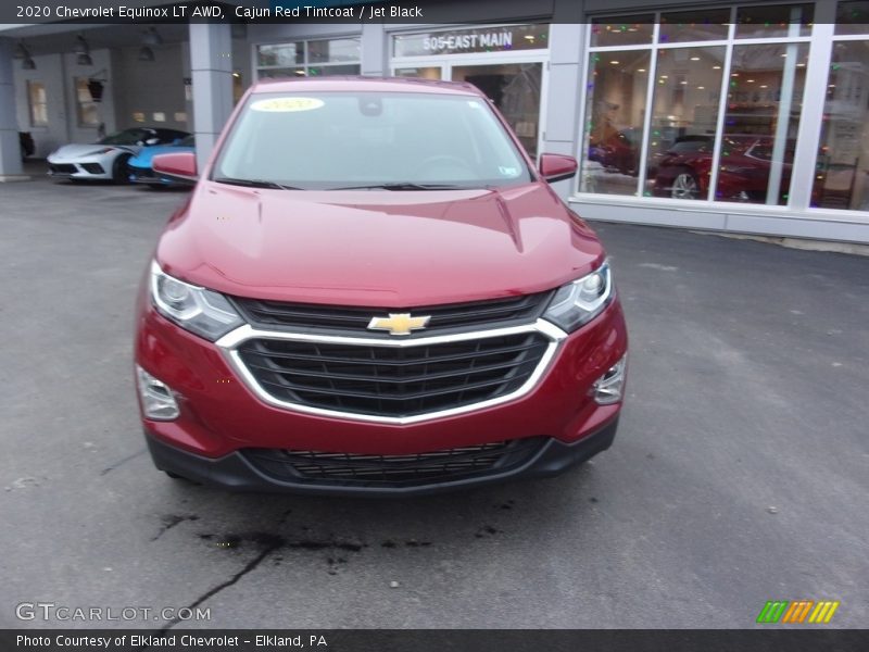 Cajun Red Tintcoat / Jet Black 2020 Chevrolet Equinox LT AWD