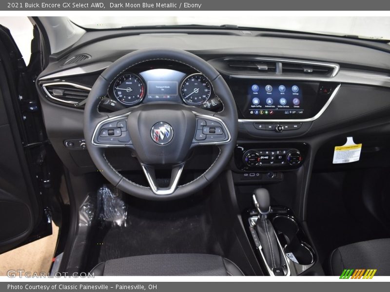 Dark Moon Blue Metallic / Ebony 2021 Buick Encore GX Select AWD