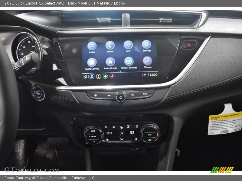 Dark Moon Blue Metallic / Ebony 2021 Buick Encore GX Select AWD