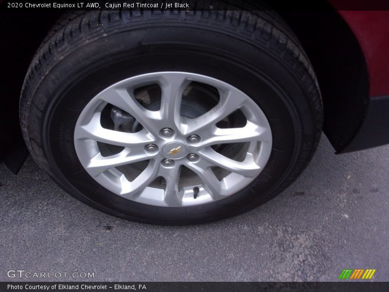Cajun Red Tintcoat / Jet Black 2020 Chevrolet Equinox LT AWD